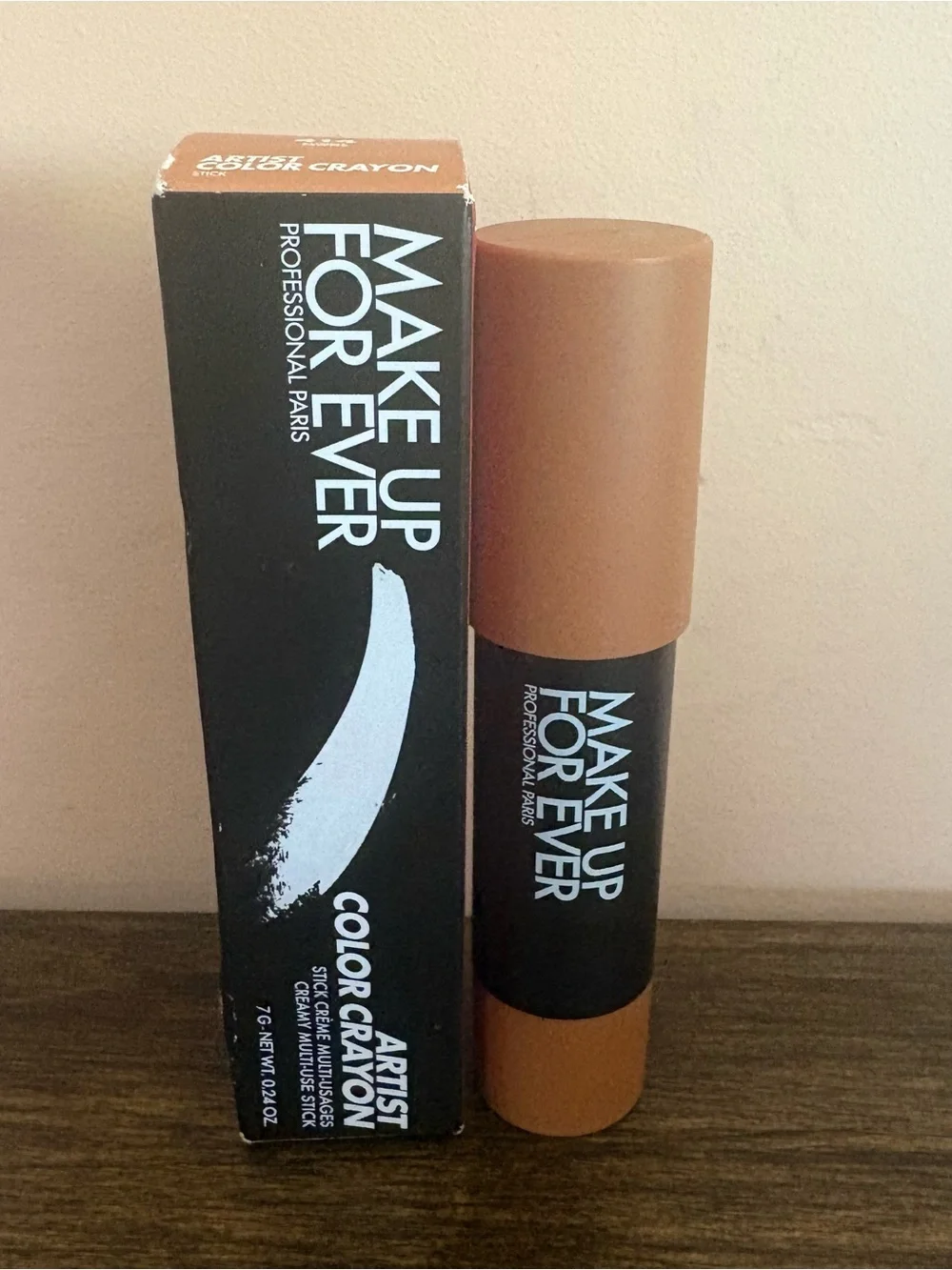 Make Up For Ever Artist Color Crayon Stick 414 Sunny Tawny New Open Box